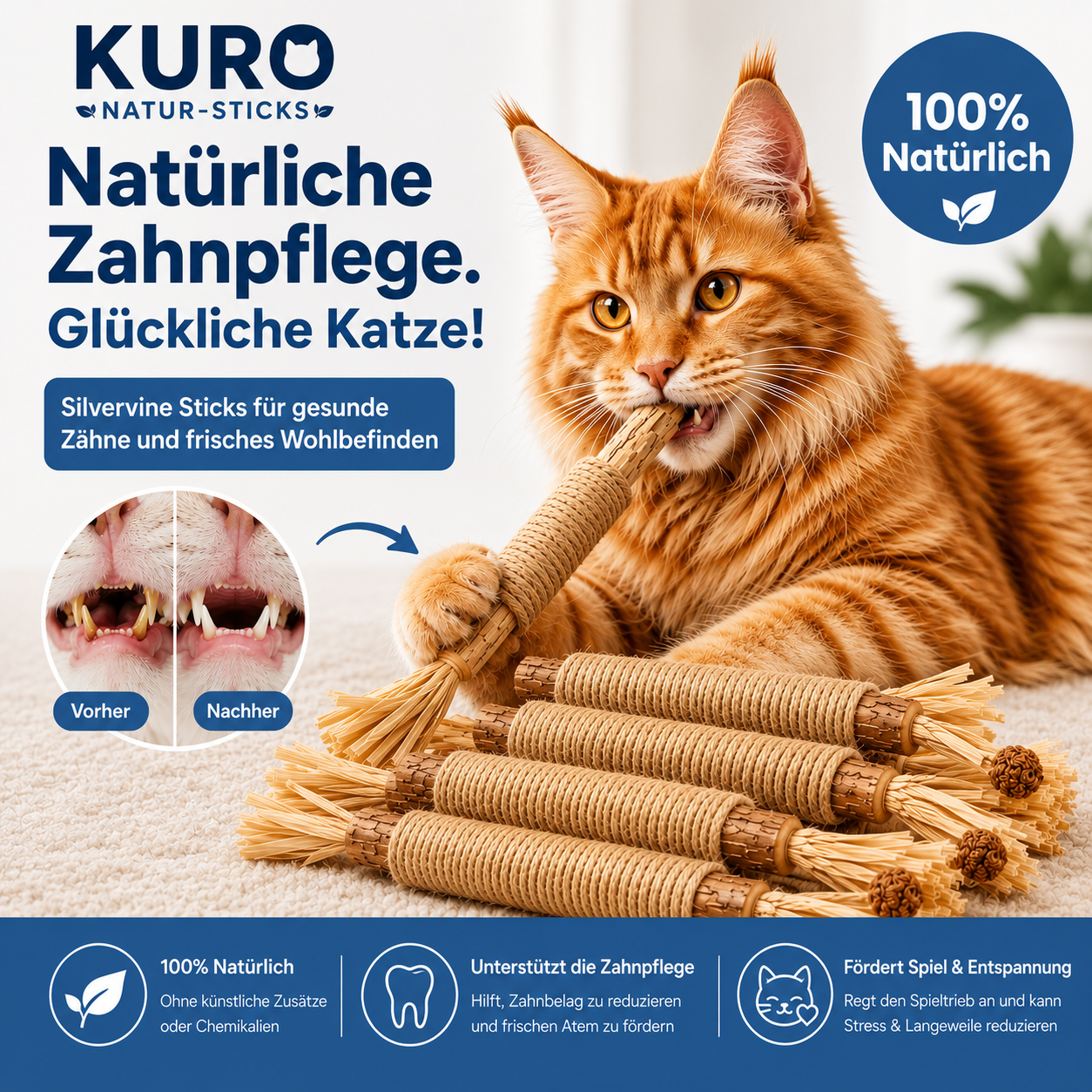 KURO Natur-Stick