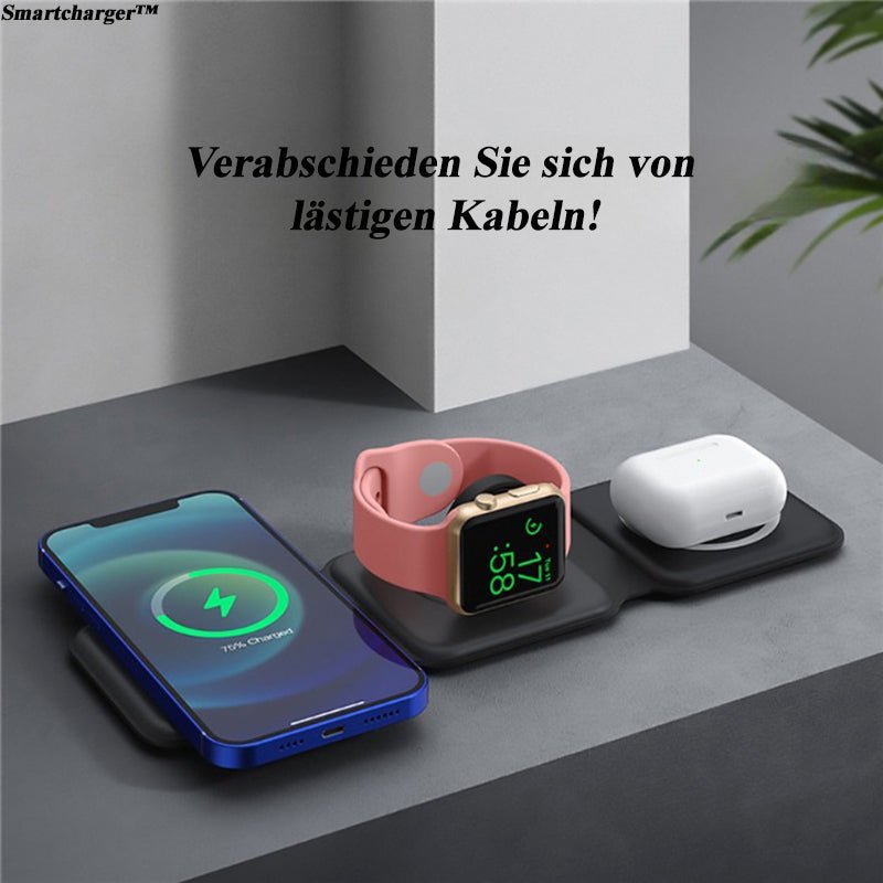 Smartcharger™- Schluss mit lästigen Kabeln!